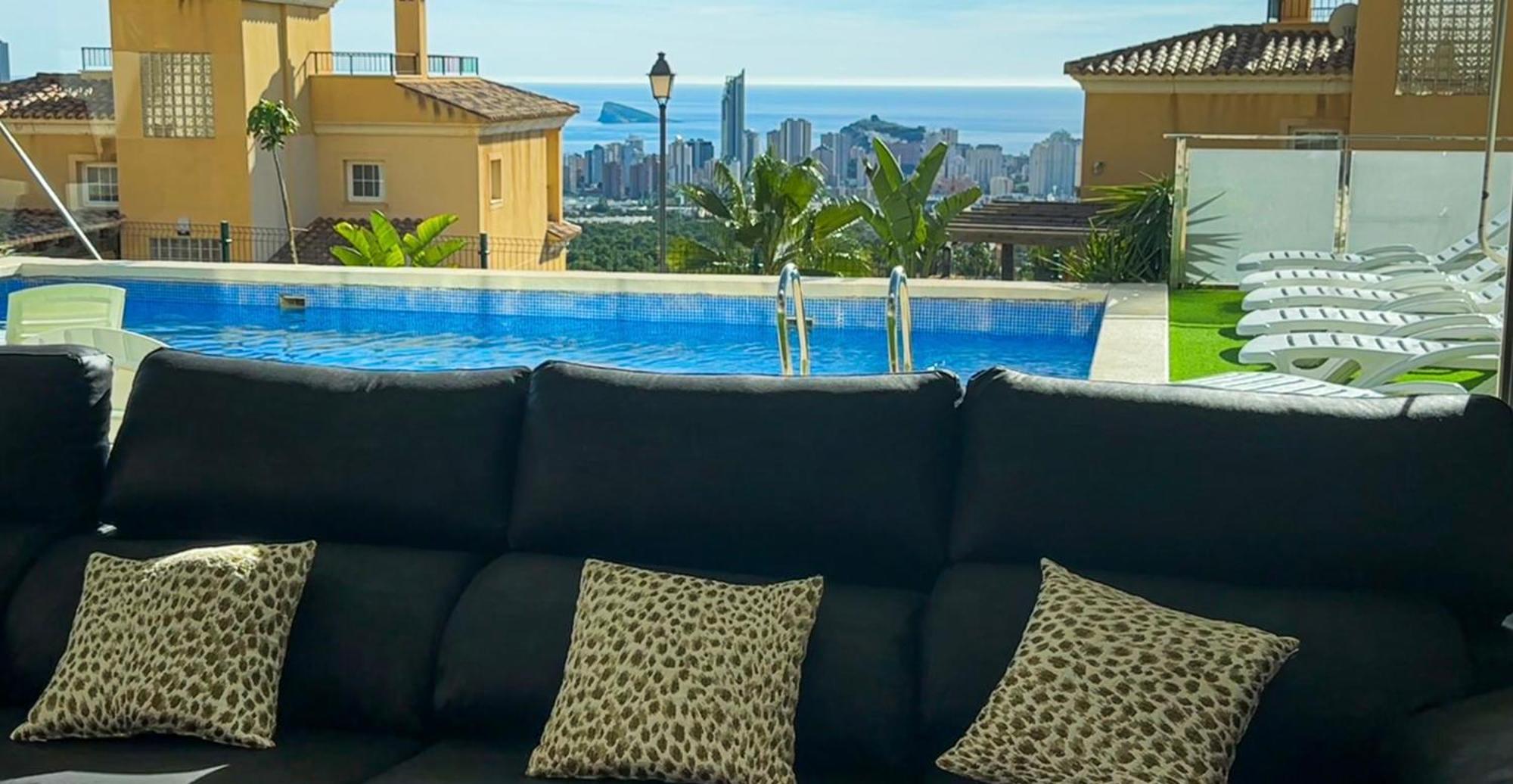 Вилла Altos Golf Bahia Benidorm Финестрат Экстерьер фото