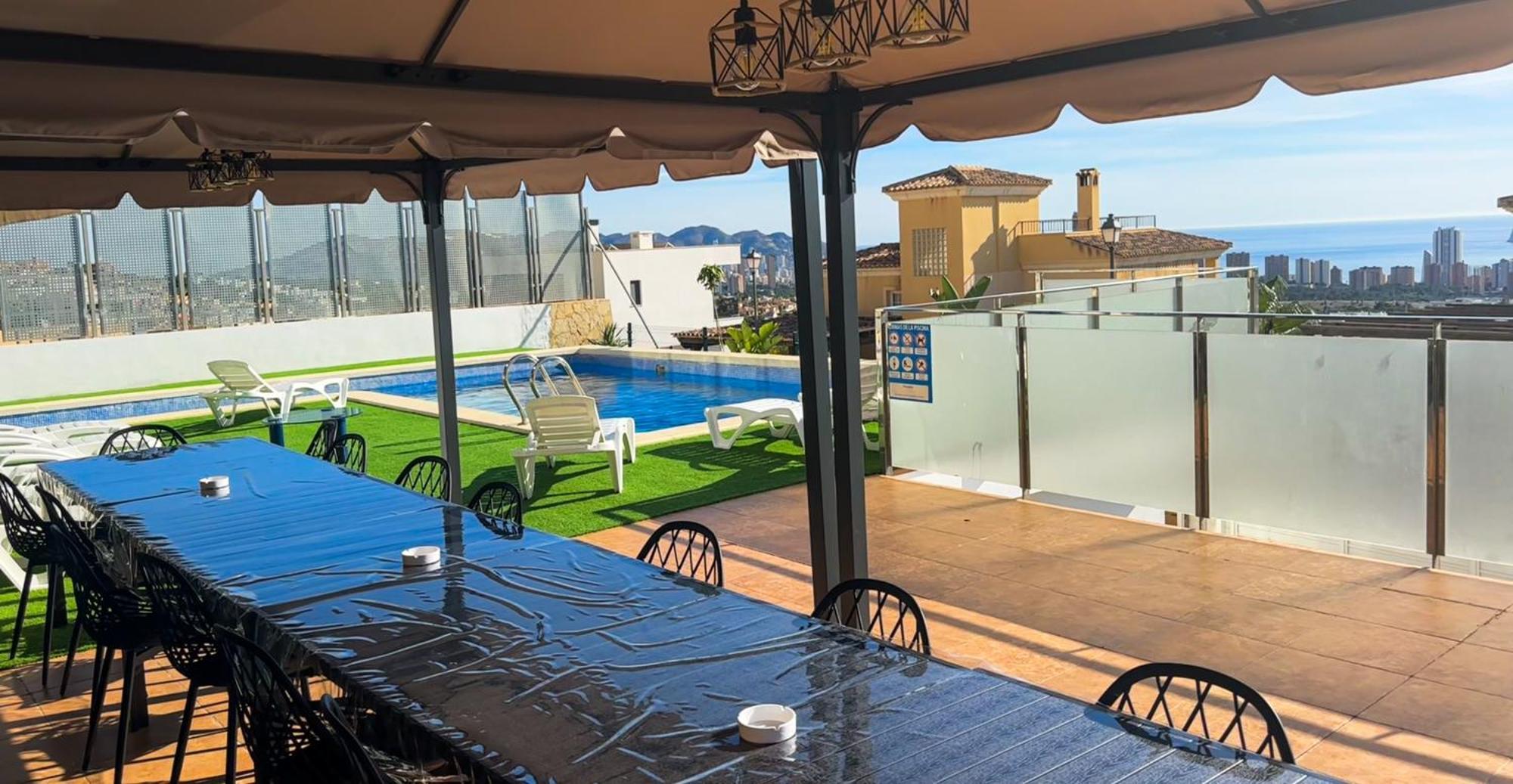 Вилла Altos Golf Bahia Benidorm Финестрат Экстерьер фото